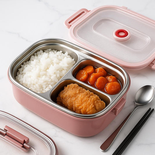ThermoBox™ – Geïsoleerde Lunchbox – Lekvrije RVS Maaltijdbox