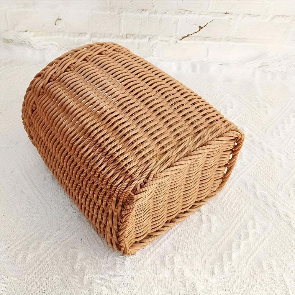Winta Opbergmand - Lichtgewicht Microvezelmix met Rotan Look 4