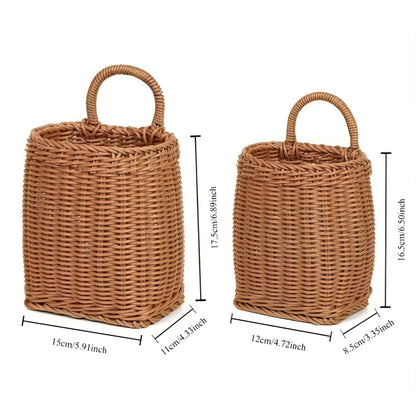Winta Opbergmand - Lichtgewicht Microvezelmix met Rotan Look 6
