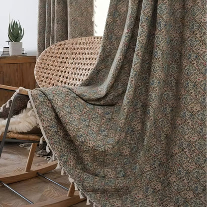 Wisteria Weave Gordijn - Jacquard, Semi-Schaduwrijk Raamdecoratie 5