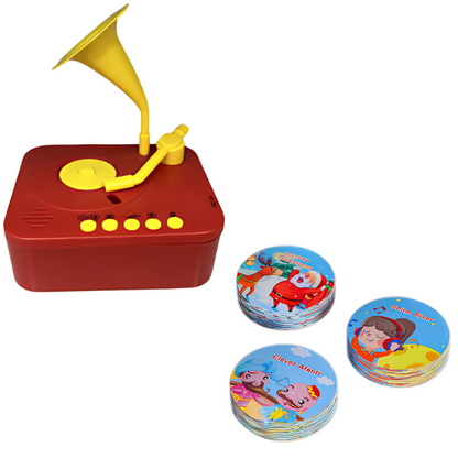 MelodyTales™ – Interactieve Verhalen- & Muziekgrammofoon – Creatief Leren voor Kinderen