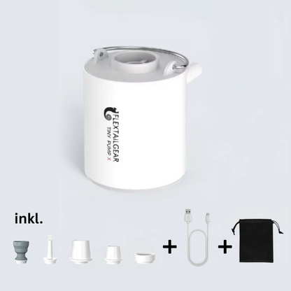 AirWave™ – Elektrische Mini Zwemband Pomp – Snel & Compact Inflatiehulpmiddel