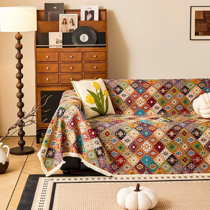 Zahara Bankhoes - Geometrisch Design, Zachte Microvezel 2