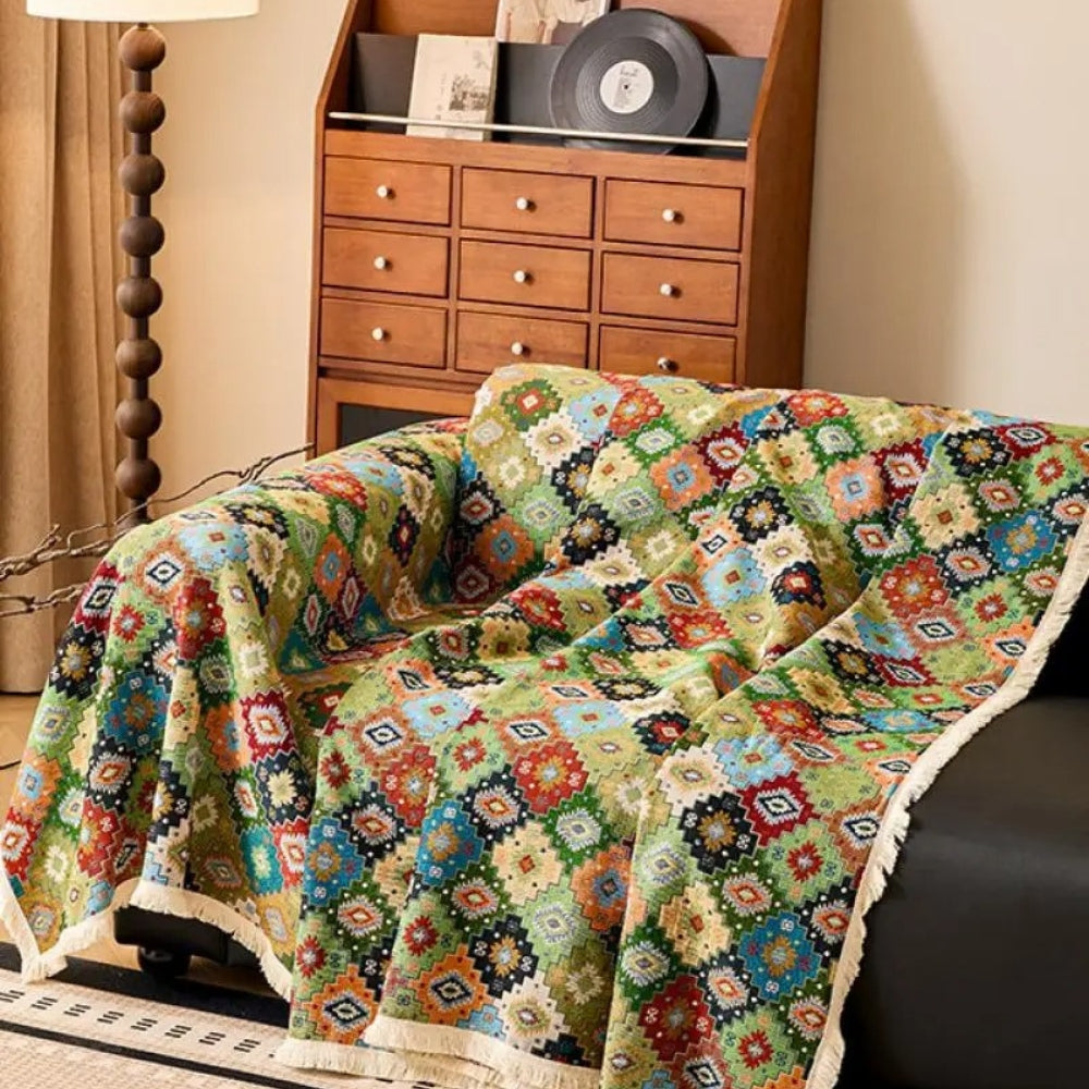 Zahara Bankhoes - Geometrisch Design, Zachte Microvezel 5