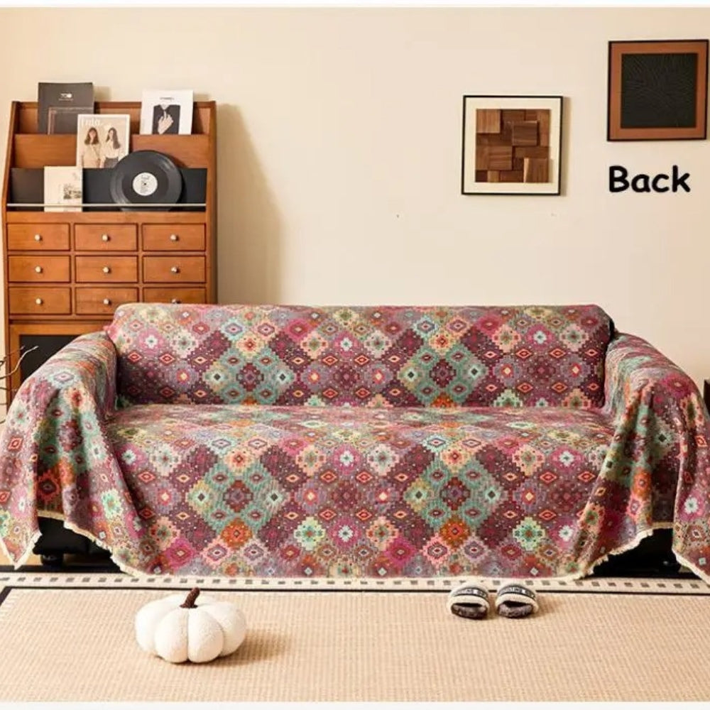 Zahara Bankhoes - Geometrisch Design, Zachte Microvezel 7