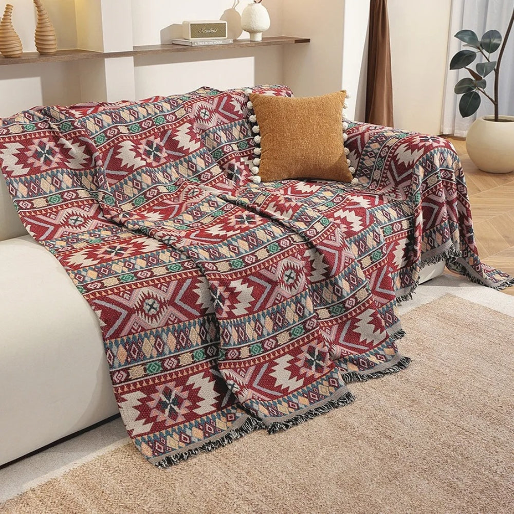 Zarela Bankhoes - Boho Chenille, Jacquard Patroon 2