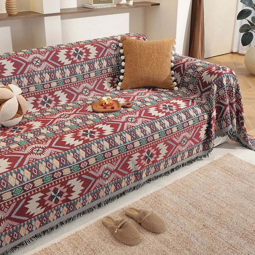 Zarela Bankhoes - Boho Chenille, Jacquard Patroon 3
