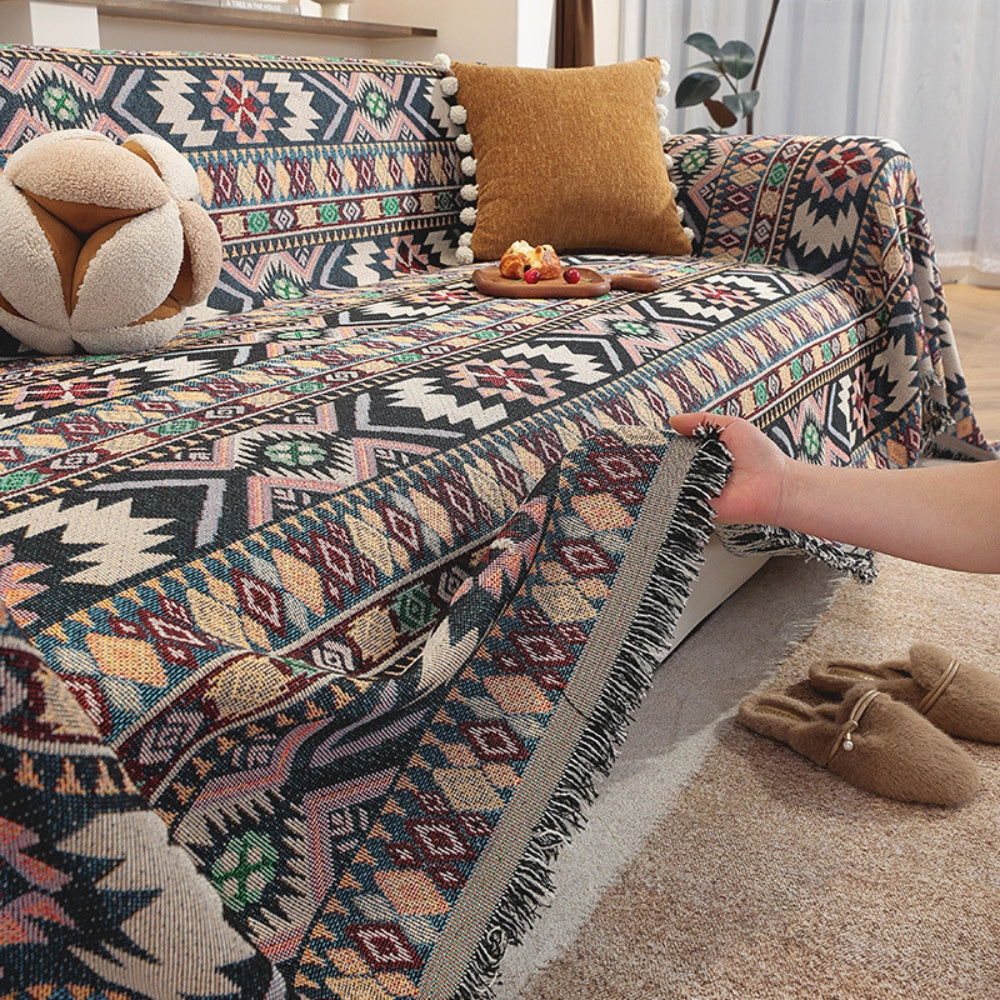 Zarela Bankhoes - Boho Chenille, Jacquard Patroon 4