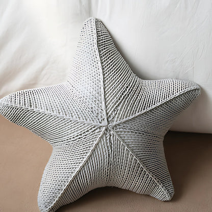 Zeeziek Decoratie Kussen - Handgebreid, Nautisch Ontwerp 50x50 cm 6
