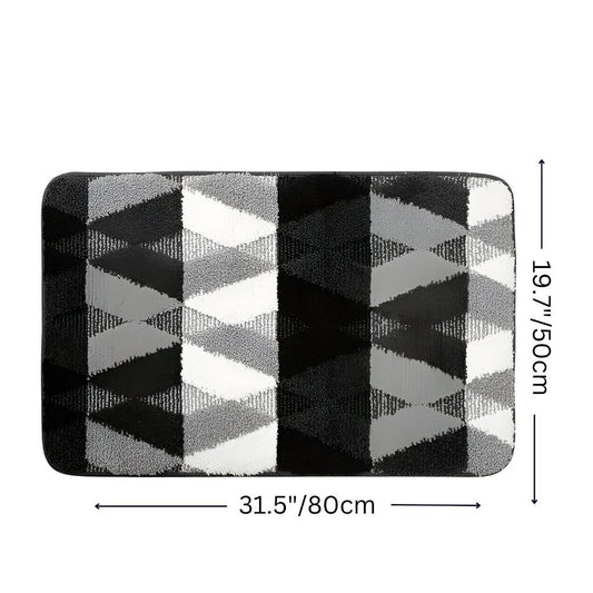 Zeno Vloerkleed - Microvezel Antislip Geometrisch 0