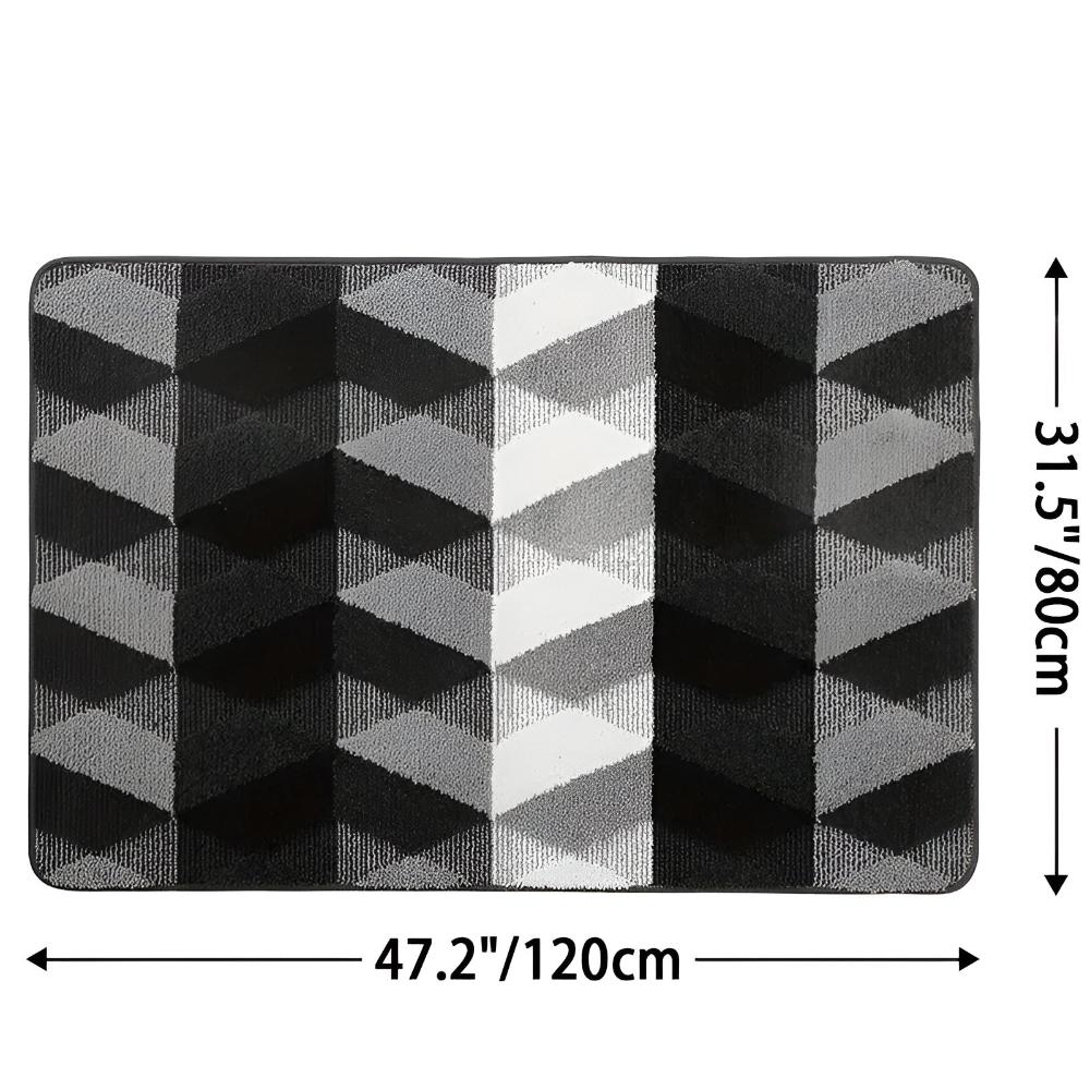 Zeno Vloerkleed - Microvezel Antislip Geometrisch 10