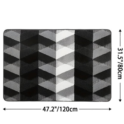Zeno Vloerkleed - Microvezel Antislip Geometrisch 10