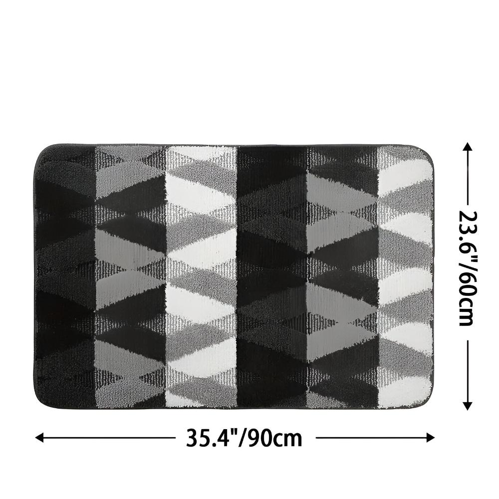 Zeno Vloerkleed - Microvezel Antislip Geometrisch 11