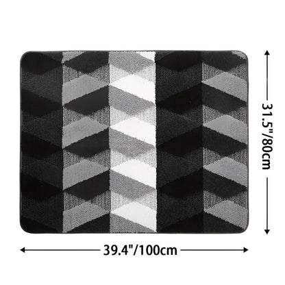 Zeno Vloerkleed - Microvezel Antislip Geometrisch 9