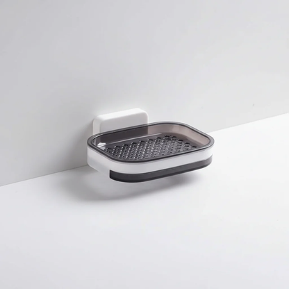 Zento Zeepbakje Douche - Zelfklevend ABS Kunststof, Dubbele Afvoer 7