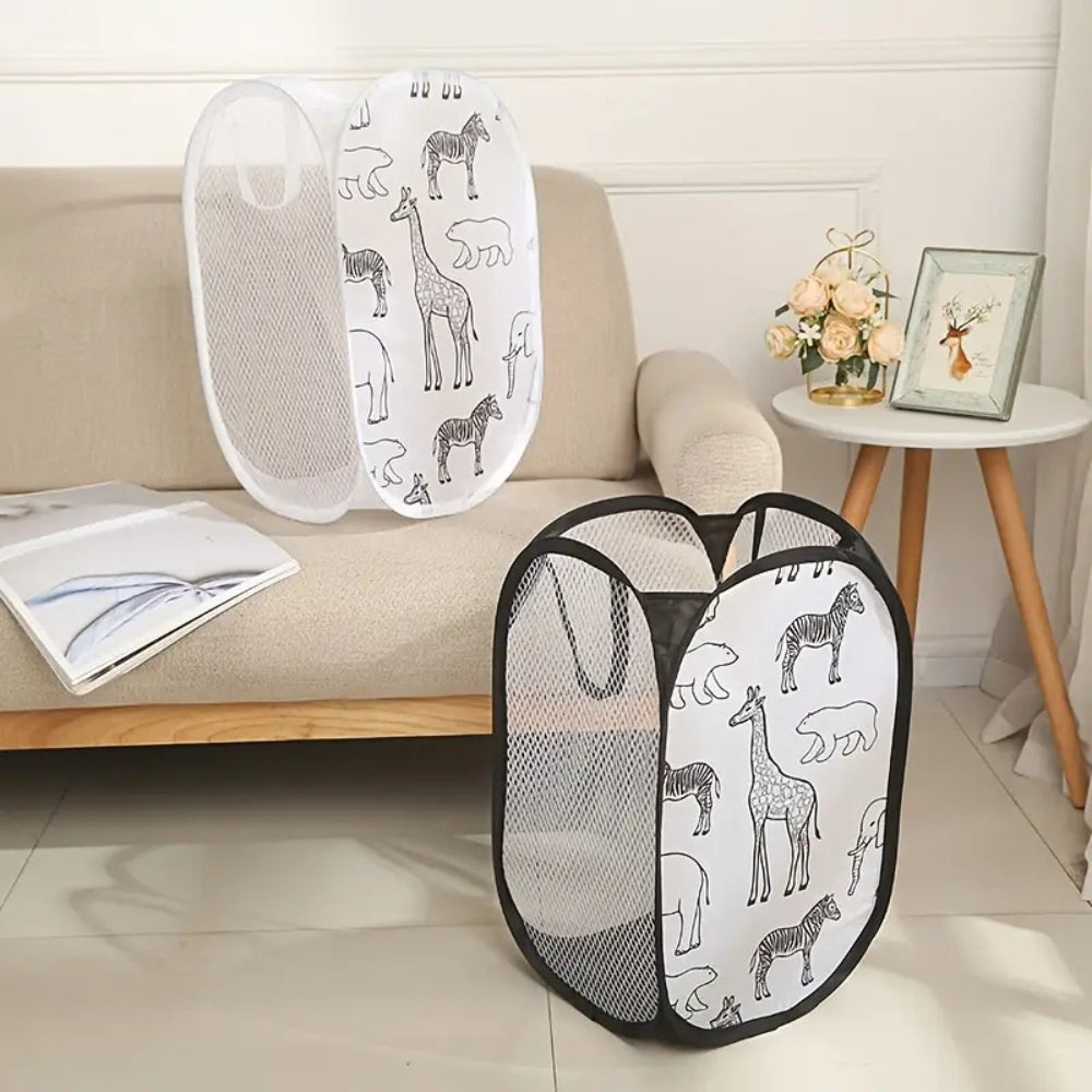 Zylo Animals Wasmand - Mesh, Opvouwbaar en Lichtgewicht 1