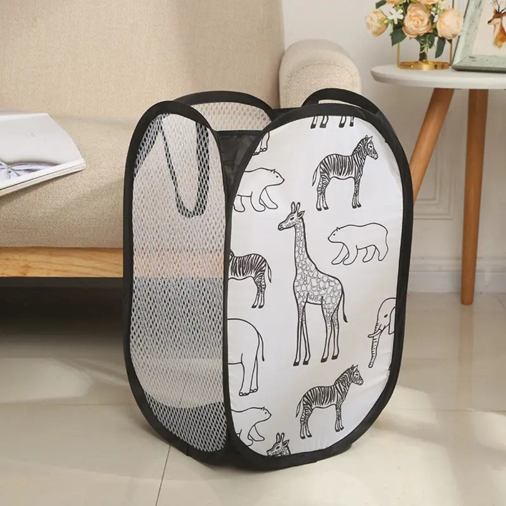 Zylo Animals Wasmand - Mesh, Opvouwbaar en Lichtgewicht 2