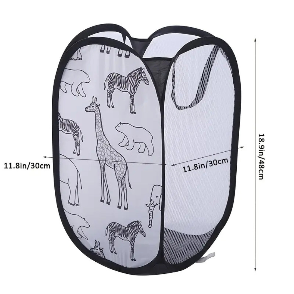 Zylo Animals Wasmand - Mesh, Opvouwbaar en Lichtgewicht 4