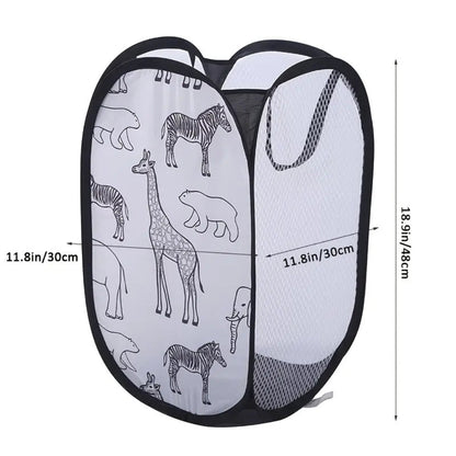 Zylo Animals Wasmand - Mesh, Opvouwbaar en Lichtgewicht 4
