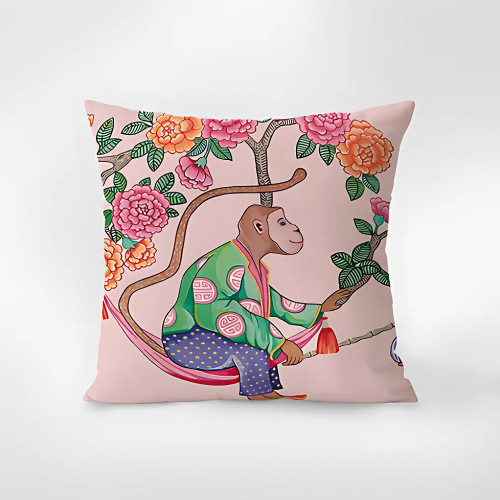 Zyra Accentkussenhoes - Zebraprint, Botanische Details 2