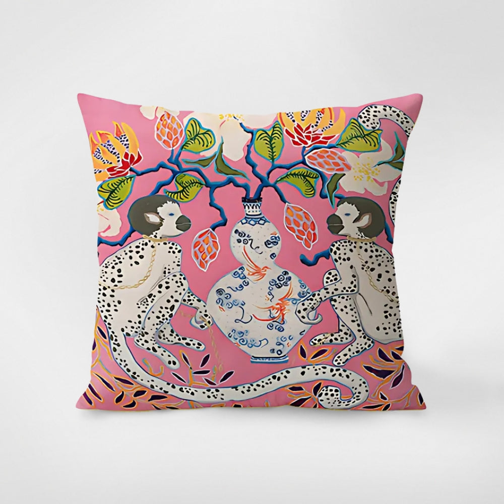 Zyra Accentkussenhoes - Zebraprint, Botanische Details 8