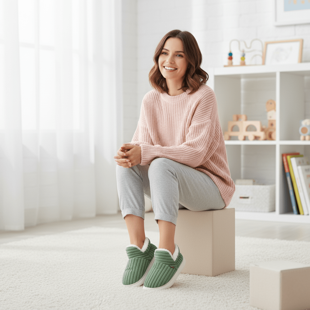 FrostCozy™ – Thermo Warmte met Antislip – Winter Comfort Sloffen