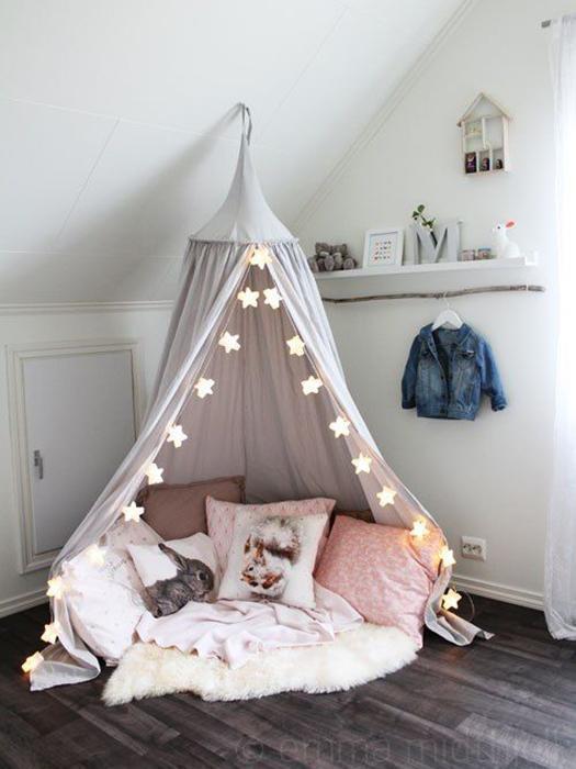 DreamVeil™ – Vintage Baby Hemel – Magische Canopy voor Kinderkamer