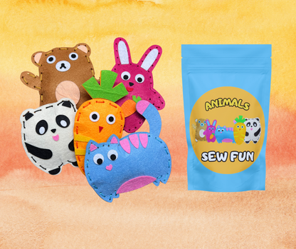 4Little - Sew Fun - Veilige DIY vilten dieren naaiset