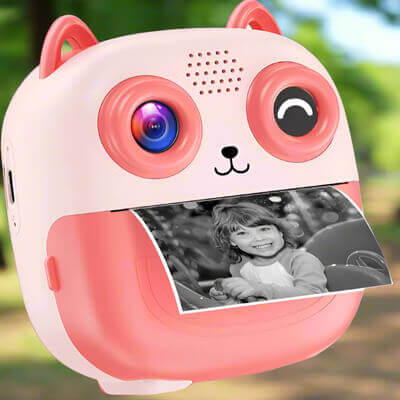 PixiCat™ – Instant Kindercamera met Printer – Creatief Fototoestel voor Kinderen