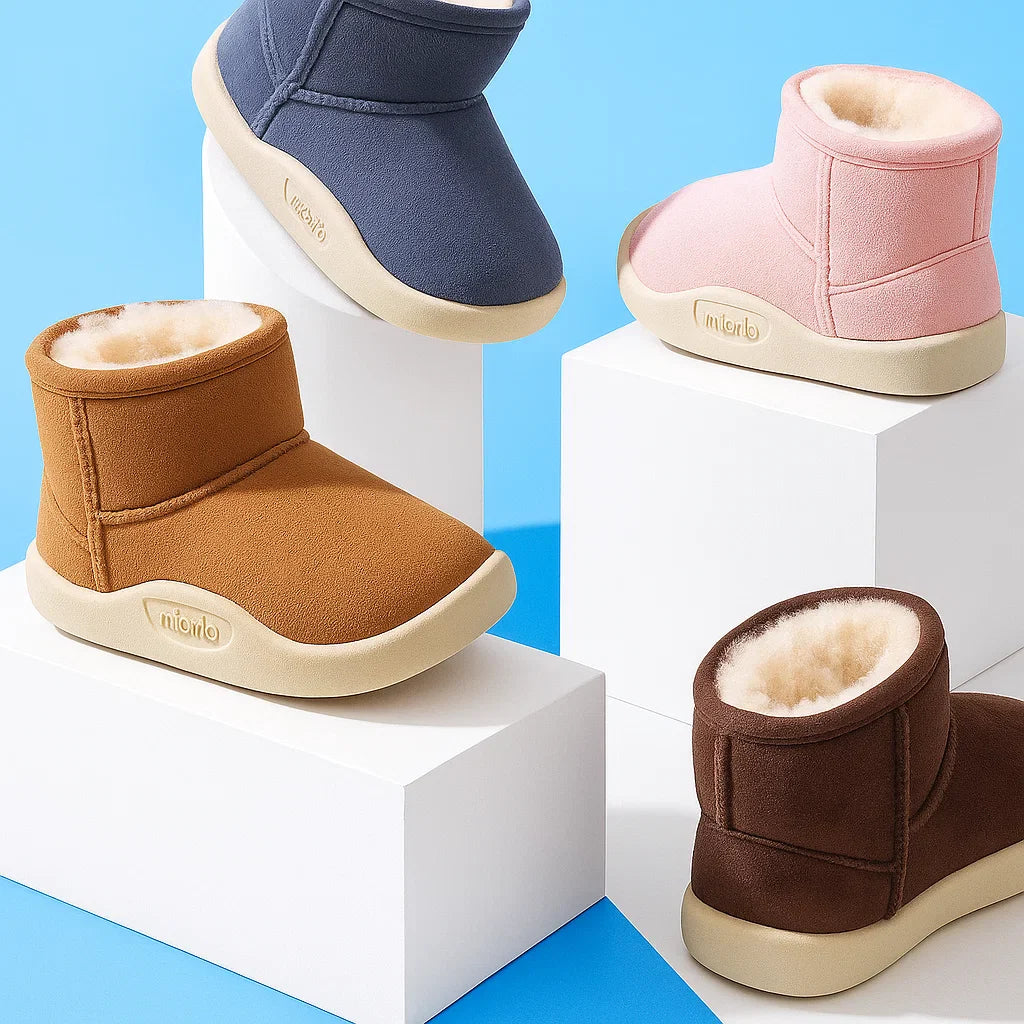 FrostCubs™ – Warme Suède Winterlaarzen – Comfortabele Baby Schoenen