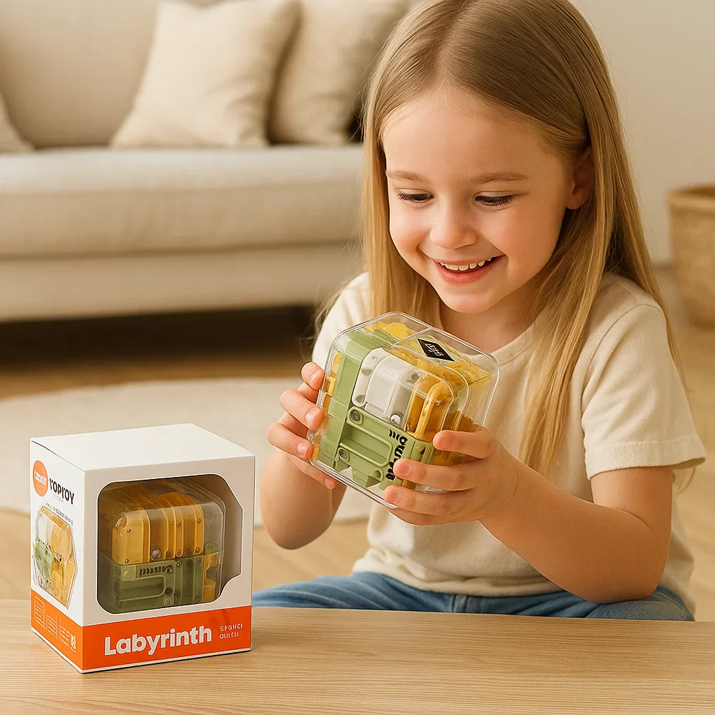 MazeNova™ – 3D Doolhof Puzzle Cube – Breinbrekend Geduldsspel