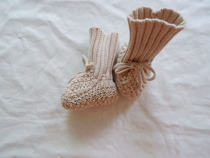SnuggleBuds™ – Warme Gebreide Babyslofjes – Baby Winter Pantoffels