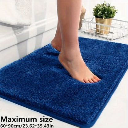 AquaSoftStripe™ – Dikke Absorberende Badmat – Antislip Badkamer Comfort