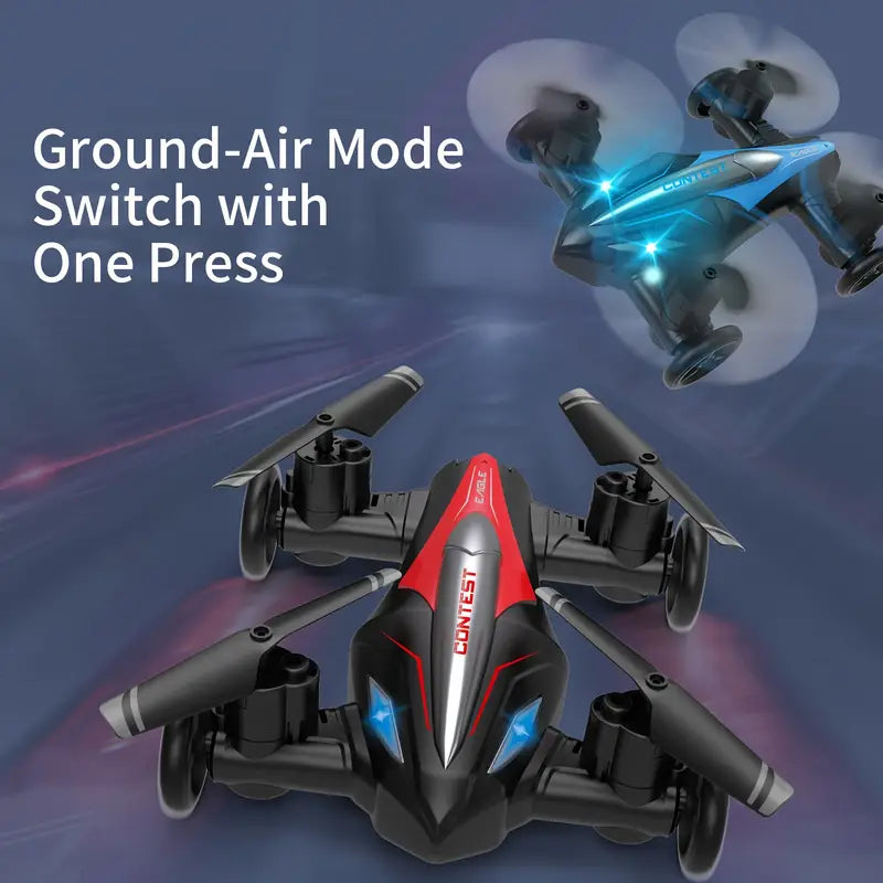 FlyDrive™ - 2-in-1 vliegende drone auto met afstandsbediening