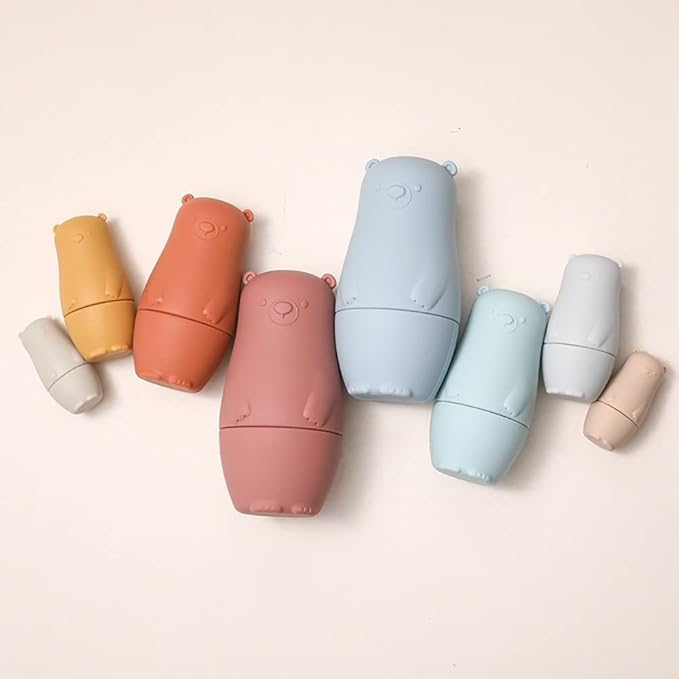 TeddyStack™ – Leren stapelen met plezier – Silicone speelgoed baby