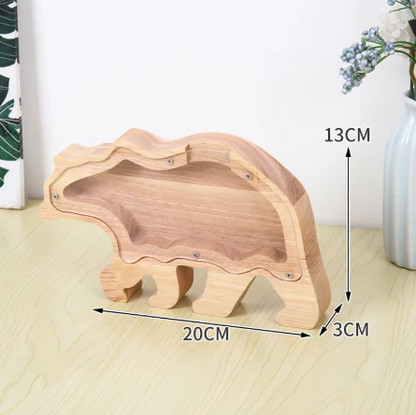 4Ever Wood Spaarpot - Kindvriendelijke spaarpot