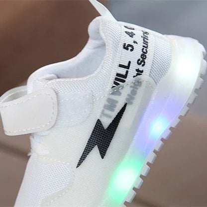 GlowSteps™ – Lichtgevende kinderschoenen - LED Zomer Sneakers