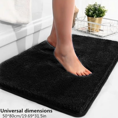 AquaSoftStripe™ – Dikke Absorberende Badmat – Antislip Badkamer Comfort