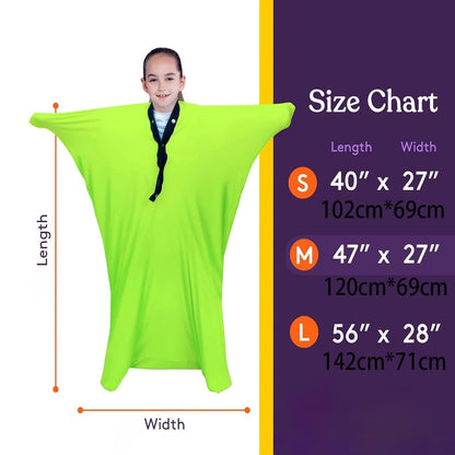 StretchNest™ – Kalmerende Sensorische Lichaamssok – Ontspanning Zelfregulatie