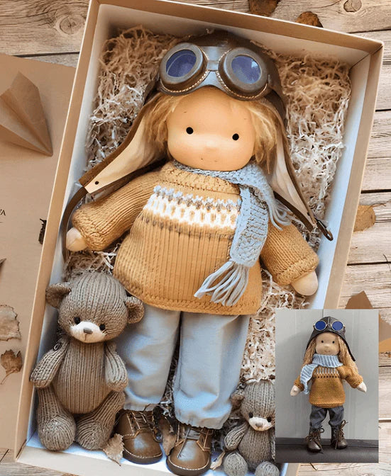 CuddleWald™ – Zachte, handgemaakte stoffen pop - Knuffelpop