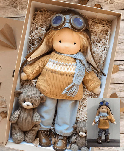 CuddleWald™ – Zachte, handgemaakte stoffen pop - Knuffelpop