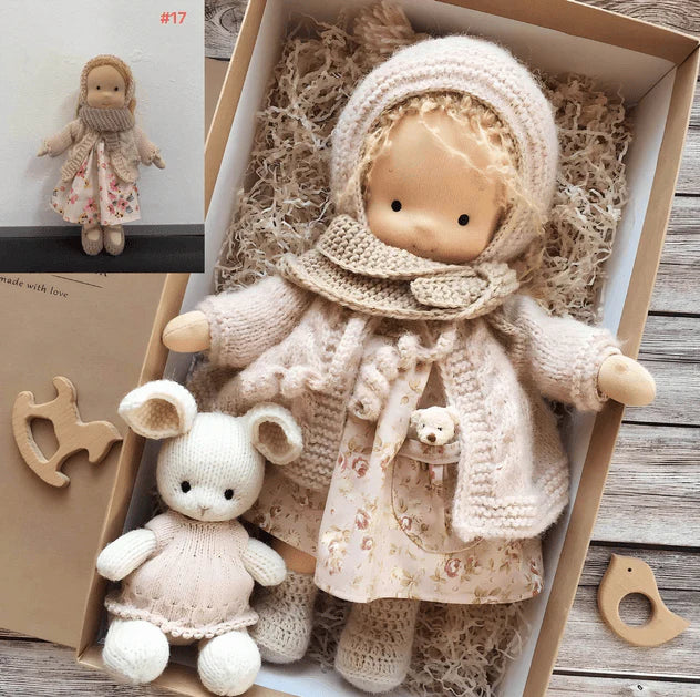CuddleWald™ – Zachte, handgemaakte stoffen pop - Knuffelpop