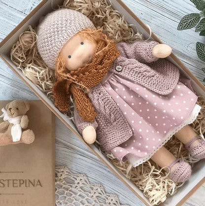 CuddleWald™ – Zachte, handgemaakte stoffen pop - Knuffelpop