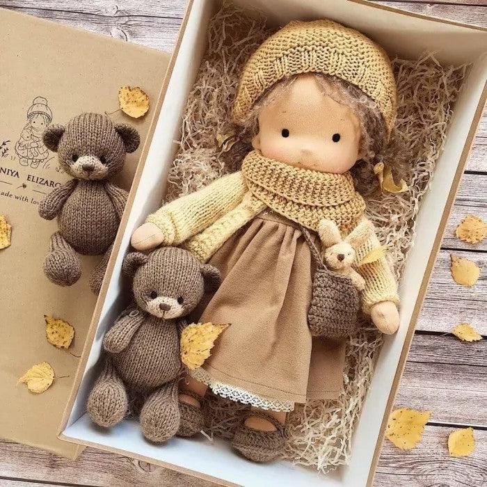 CuddleWald™ – Zachte, handgemaakte stoffen pop - Knuffelpop
