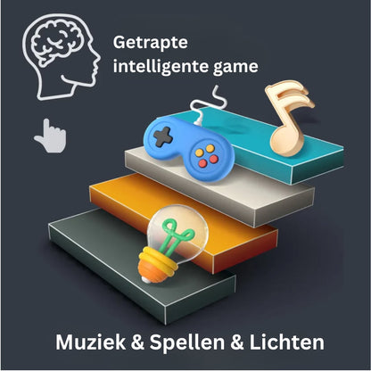 FocusRipple™ – Interactief Licht- en Geluidsspel – Stressverlichtend Reactiespel