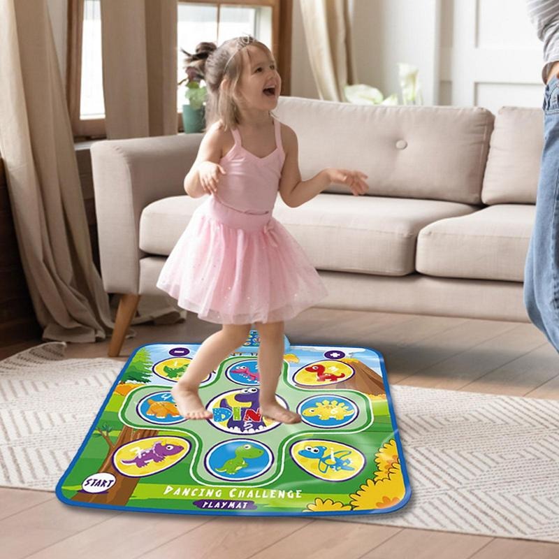DanceMat™ - Interactieve Dansmat met Muziek & LED