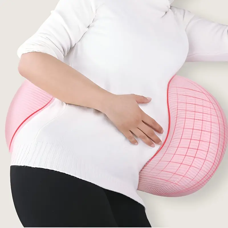 BellyDream™ – Ergonomisch Zwangerschapskussen – Volledige Ondersteuning Rustige Nachten