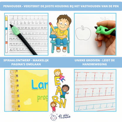 SchrijfWonder™ | Kennismaking met schrijven - Herbruikbare schrijfboekjes