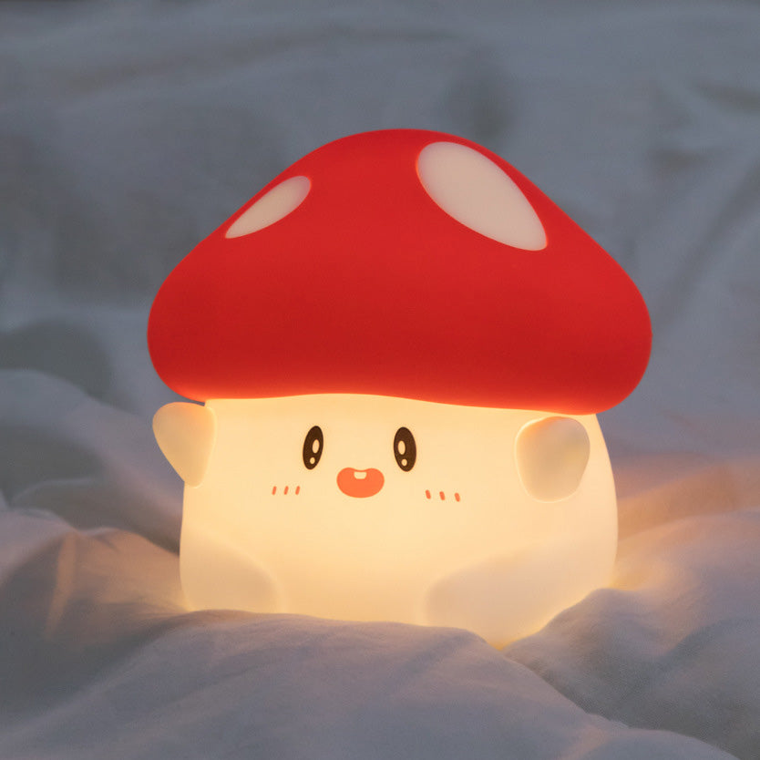 ToverHoed™ – Squishy Paddenstoel Nachtlamp – Zachte LED Sfeerverlichting