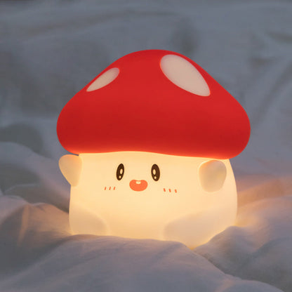 ToverHoed™ – Squishy Paddenstoel Nachtlamp – Zachte LED Sfeerverlichting